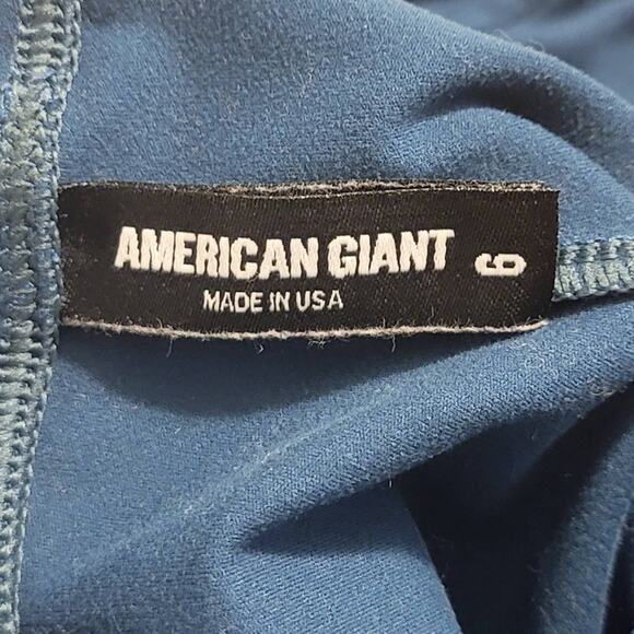 AMERICAN GIANT High Rise Blue Athletic Leggings Activewear Sportswear Size 6 - Picture 12 of 15